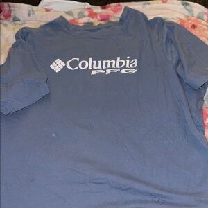 Columbia PFG Short-Sleeve Performance Tee in Slate Blue